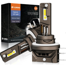 LED Spuldze Dienas Gaitas Lukturos Un Tālās Gaismas Lukturiem H15 4000LM 2gb.(komplekts)